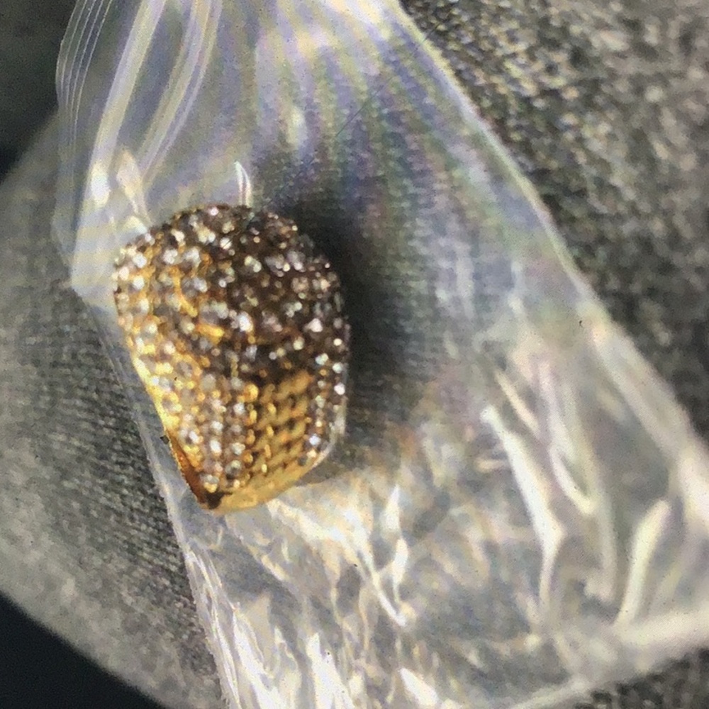 Gold plated ring